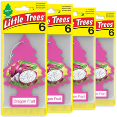 Little Trees Dragon Fruit hanging tree scent for car freshness and home use.