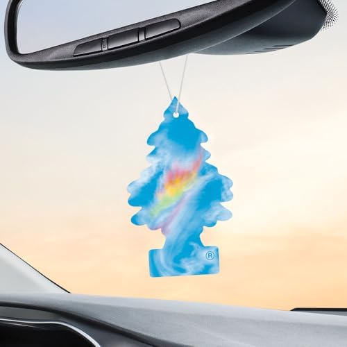 Little Trees Fire Rainbow design detail shows classic hanging tree and vivid colors