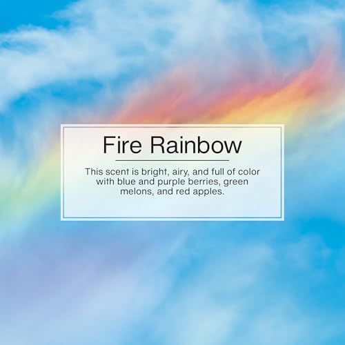 Little Trees Fire Rainbow packaging showcases long lasting fragrance across multiple spaces