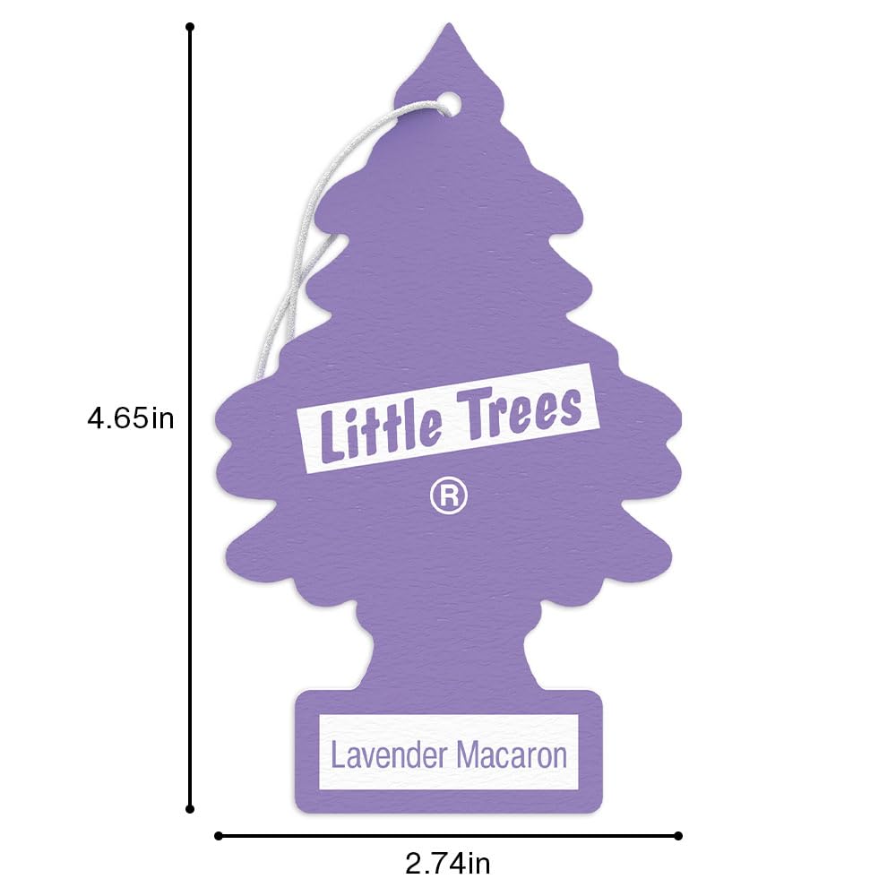 Little Trees Lavender Macaron pet odor area freshener offers subtle calm.