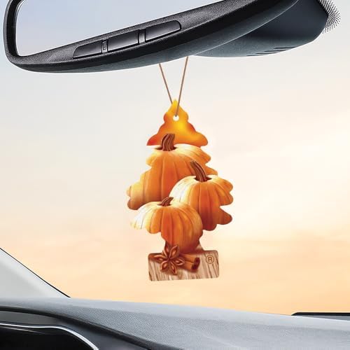 LITTLE TREES long-lasting air freshener in car interior close-up