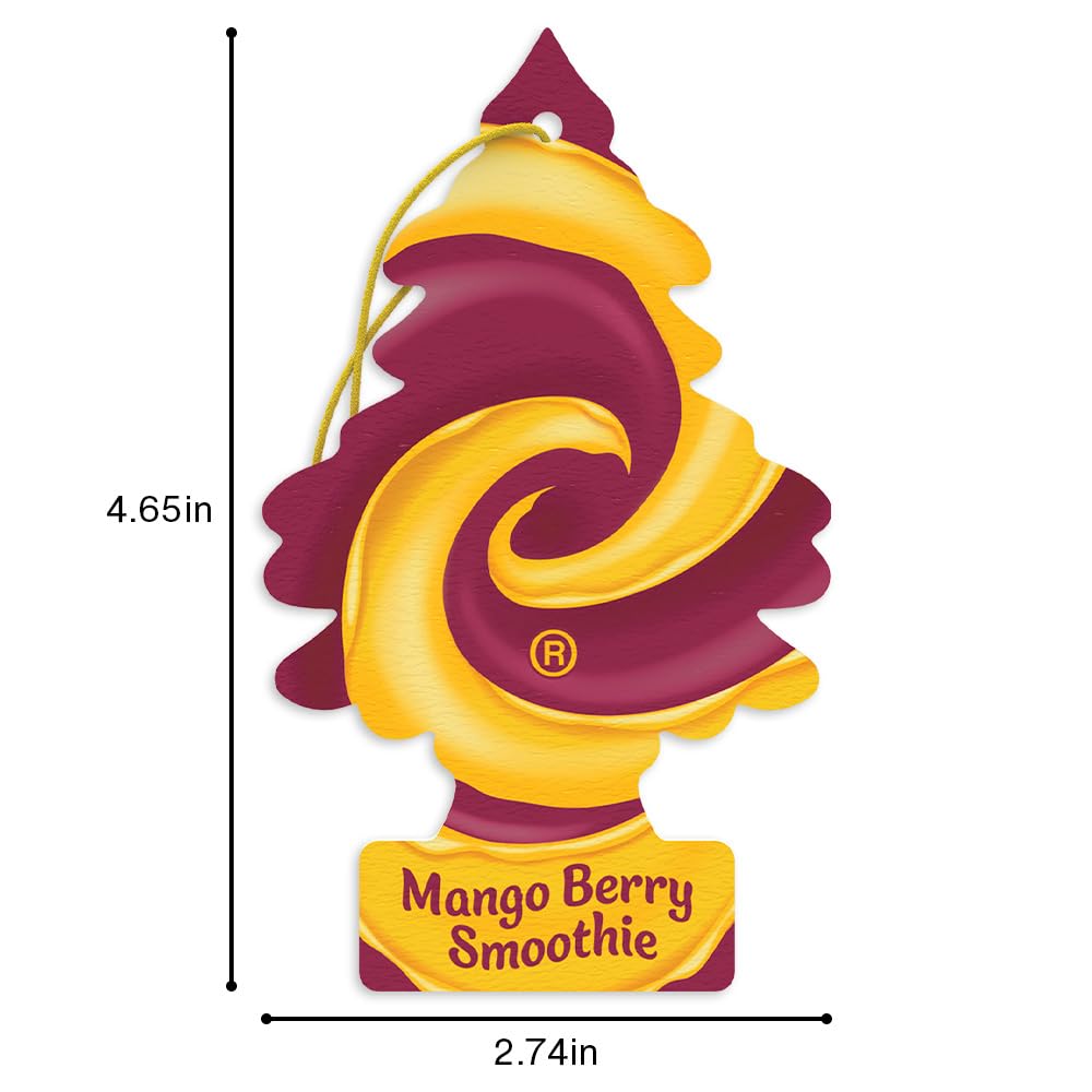 Little Trees long-lasting fragrance maintains a steady scent in any space.