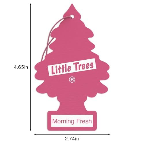 LITTLE TREES Morning Fresh bathroom odor control for small rooms.