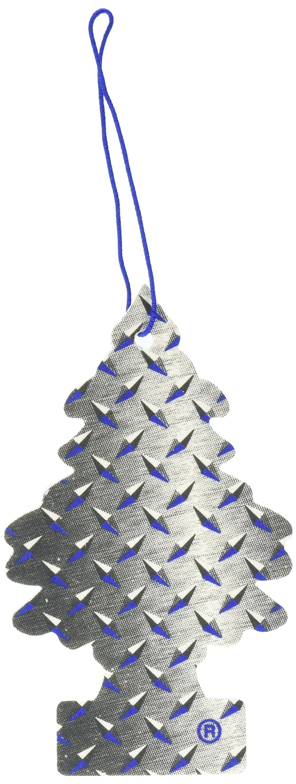 Little Trees Pure Steel hanging air freshener adds masculine freshness to car, home, or office.
