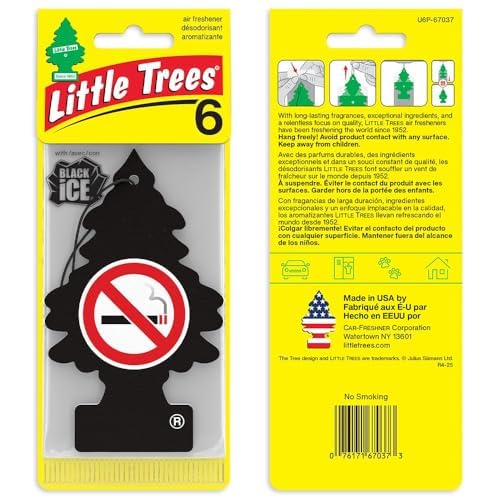 LITTLE TREES sandalwood citrus note enhances cabin ambience.