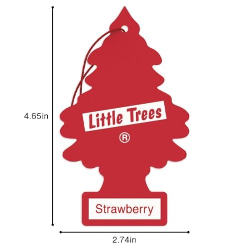 LITTLE TREES Strawberry home use, ideal for laundry rooms and bathrooms.