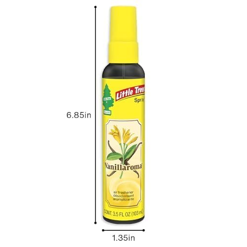 LITTLE TREES Vanillaroma in-car usage demonstrated for on-the-go freshness.