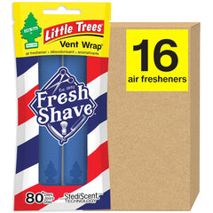 Little Trees Vent Wrap slim design clips discreetly to a car vent, delivering steady aroma