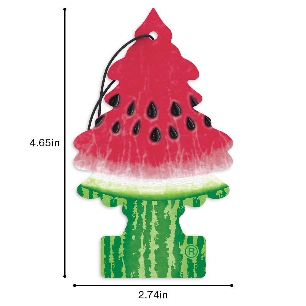LITTLE TREES Watermelon long-lasting fragrance delivers consistent freshness over time