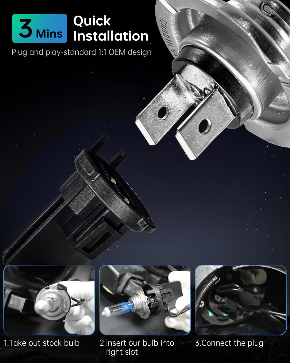 CANBus-friendly operation avoids warning lights in many vehicle setups