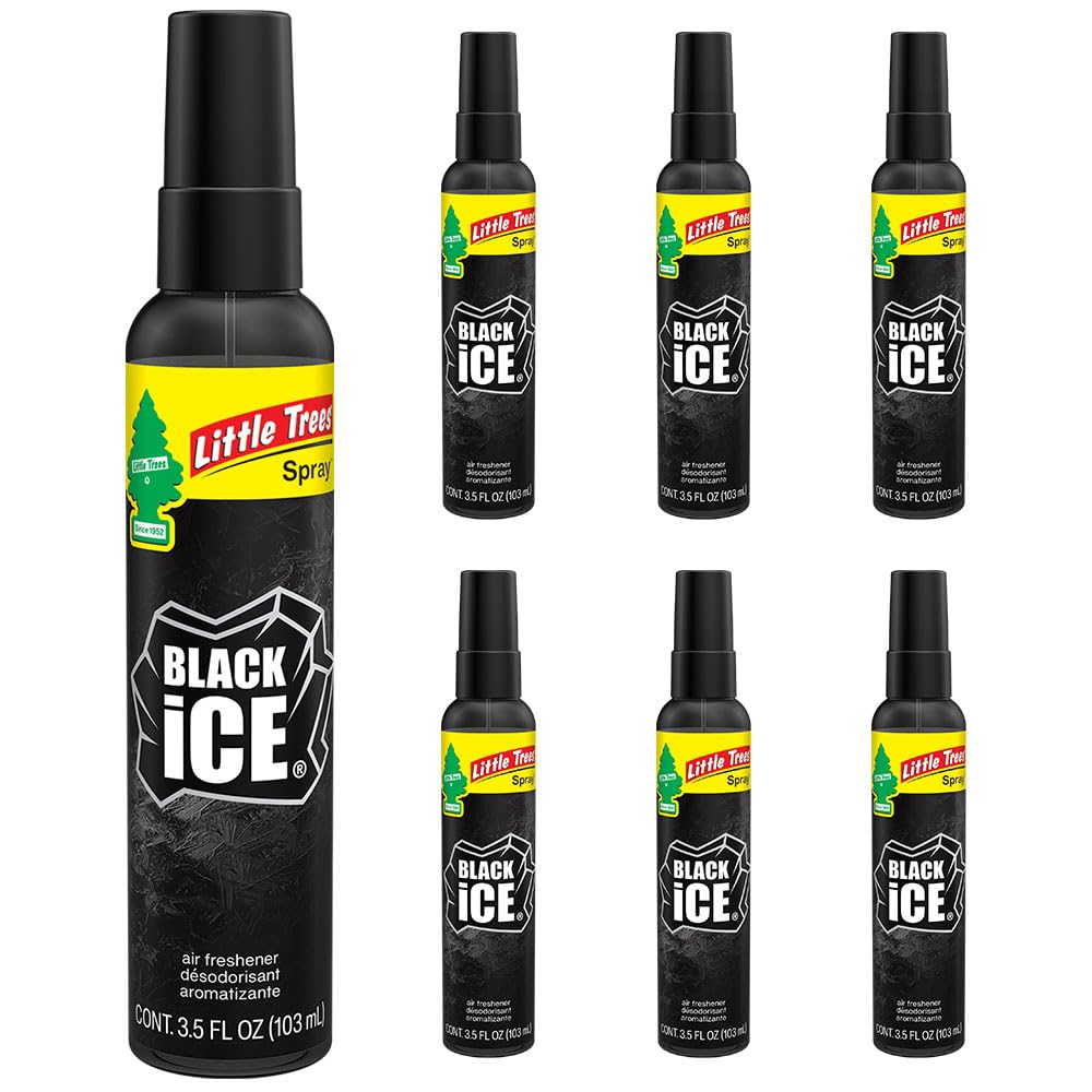 LITTLE TREES Black Ice fine-mist nozzle for even distribution