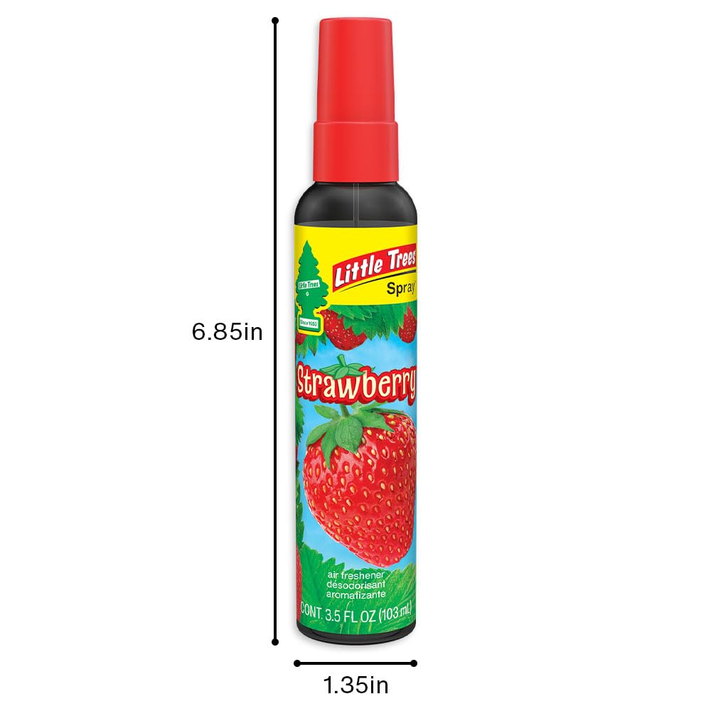 Little Trees fine-mist dispersion provides even scent without overpowering.