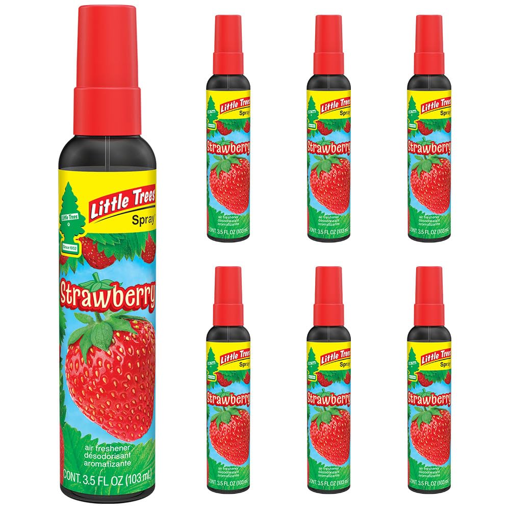 Little Trees on-the-go 3.5oz bottle delivers instant fragrance anywhere.