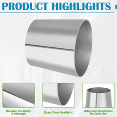 Livoccur 201 stainless steel construction withstands heat and pressure