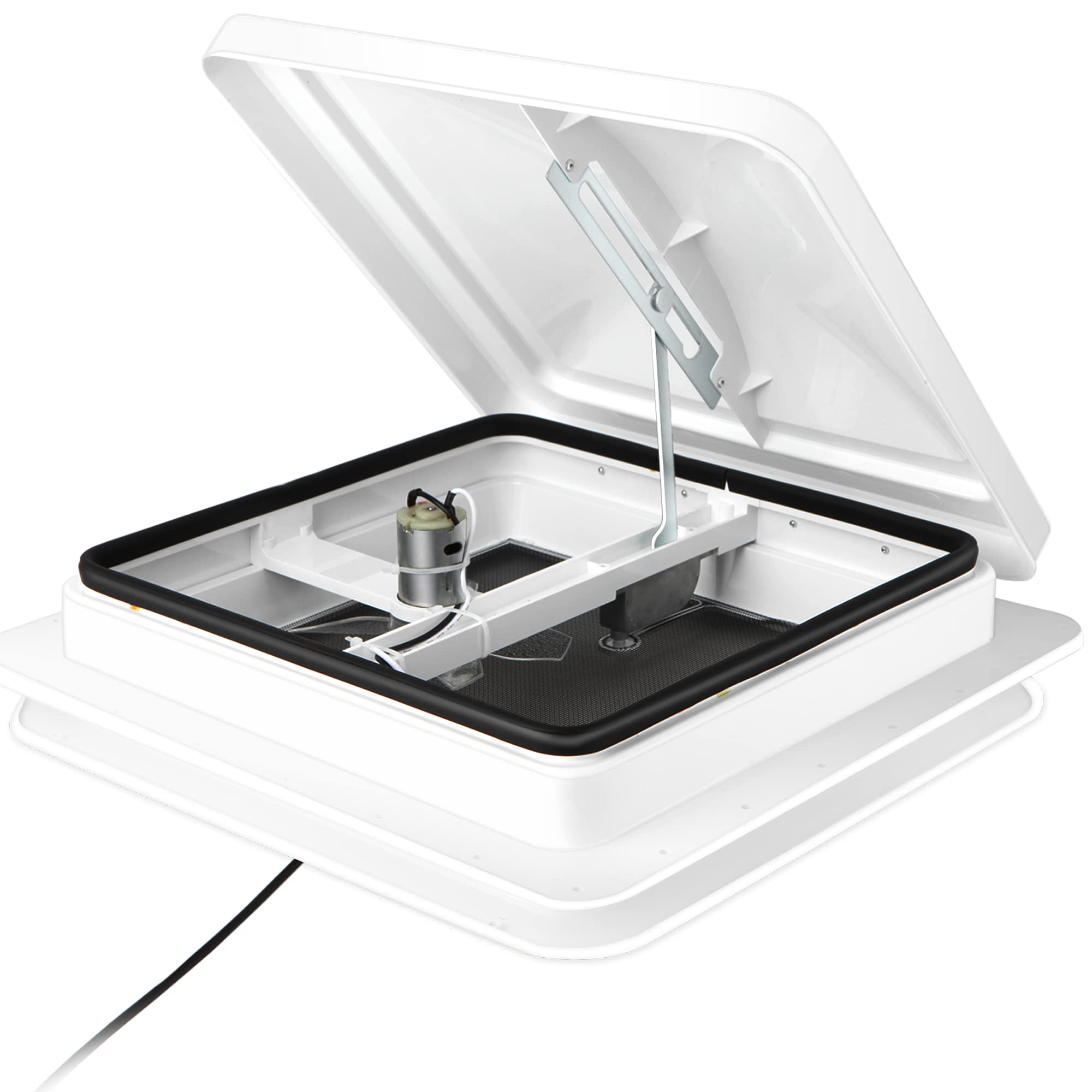 Livpow seamless frame keeps weather tight and leak resistant.