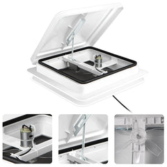 Livpow translucent lid lets in daylight while venting.