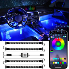 LivTee Accent Interior Lights with app control for easy color and brightness customization.