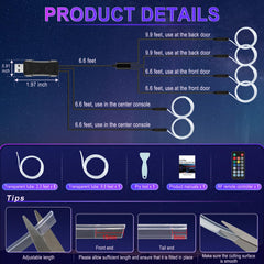 LivTee transparent tubes deliver glare-free, even light along doors.