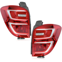 LIWEDFG Chevy Equinox tail light left 2016-2017 with OE-like chrome housing