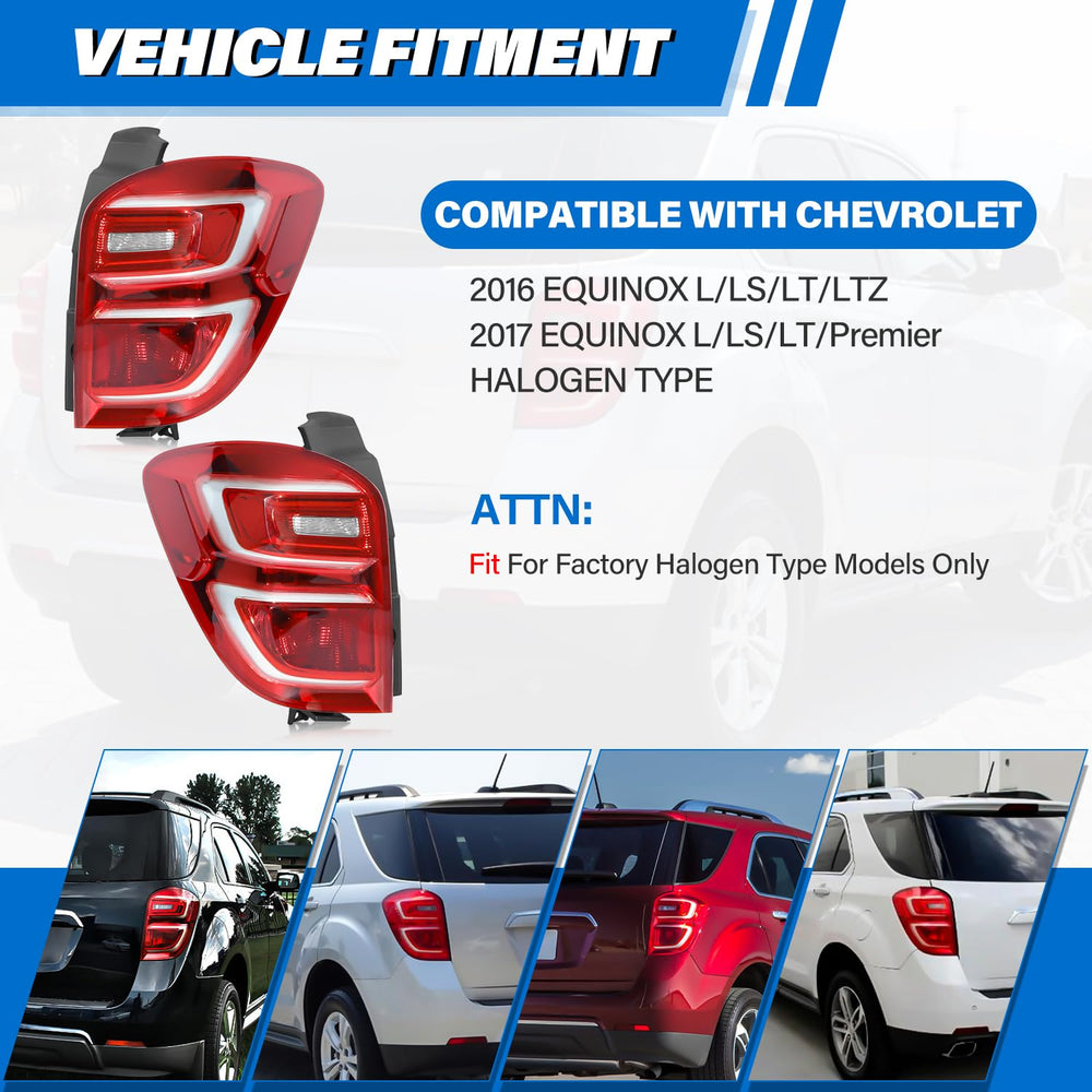 LIWEDFG tail light harness and bulbs included for quick replacement
