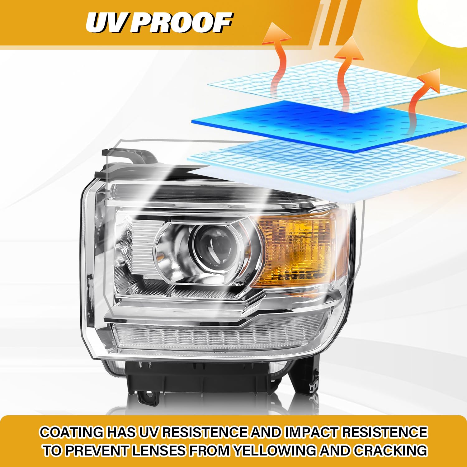 LIWEDFG direct bolt-on headlight simplifies fitting without extra wiring.