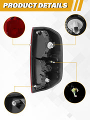 LIWEDFG Nissan Frontier tail light left halogen unit with durable housing