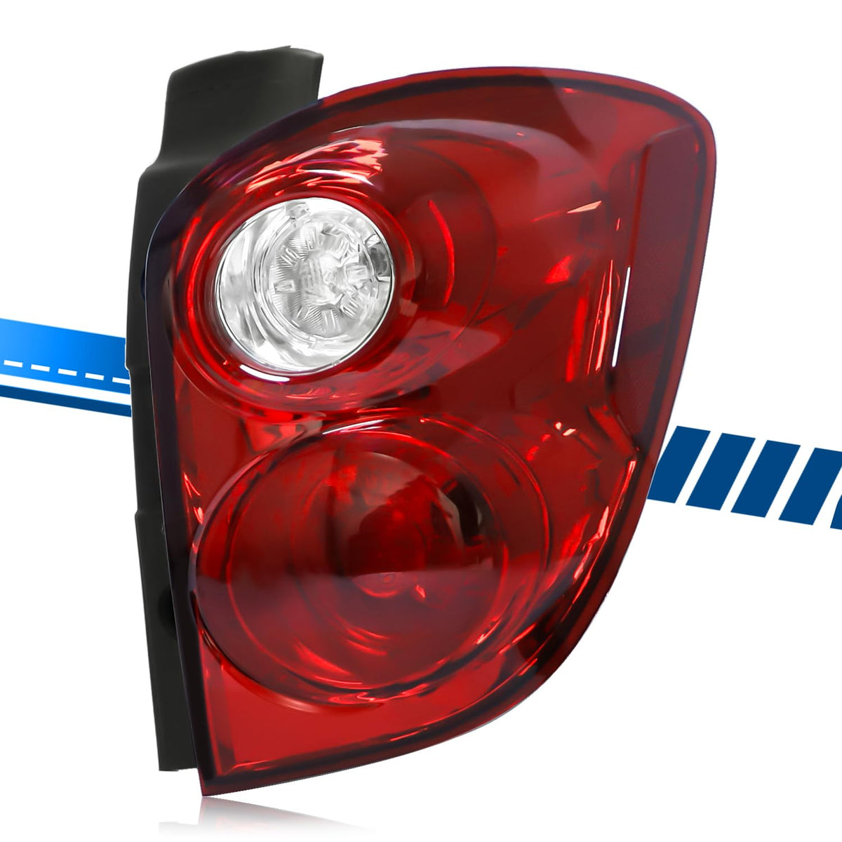 LIWEDFG tail light assembly for right passenger side with OEM fit.