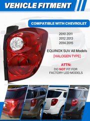 LIWEDFG tail light includes bulbs and wiring harness for easy install.