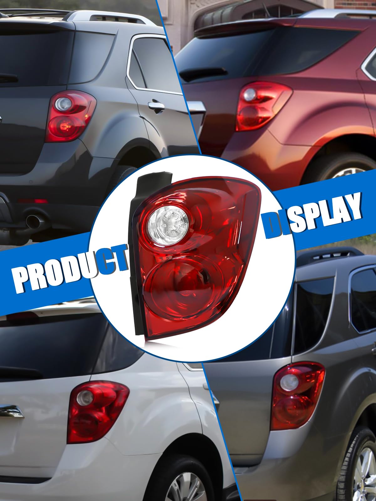 LIWEDFG weatherproof tail light durable in rain and snow.
