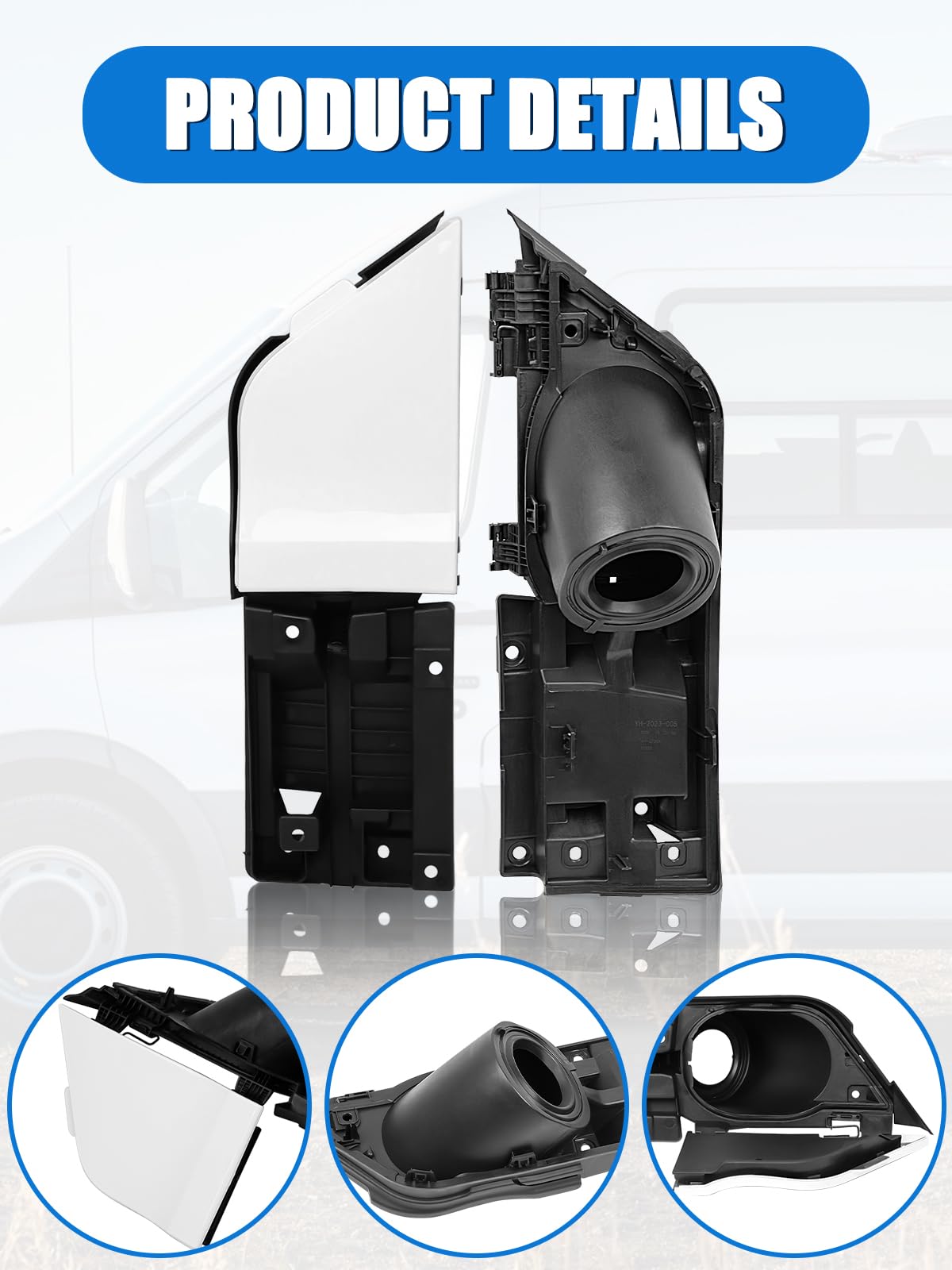 LIWEDFG Transit fuel door hinge ensures smooth operation and long-lasting durability