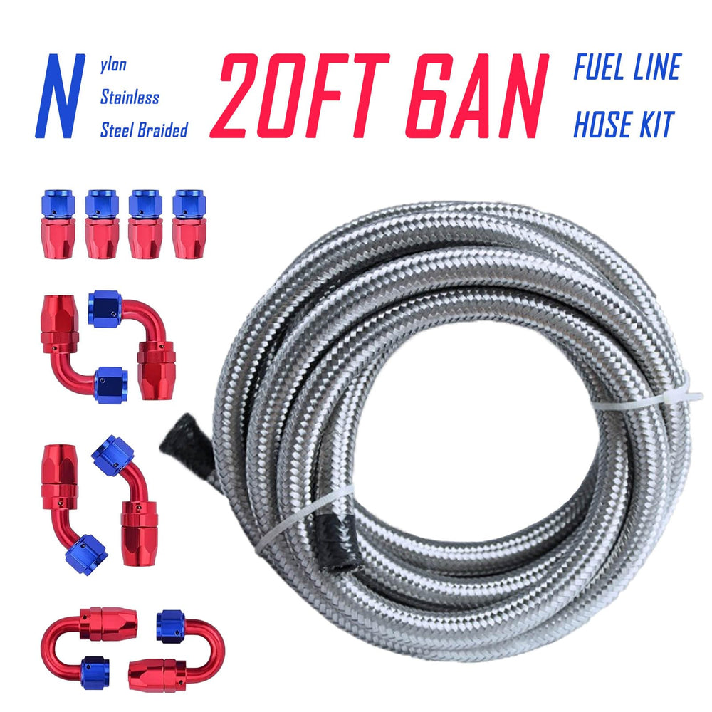 LIWENTOP 6AN fittings 10pcs, ready for secure custom hose builds.