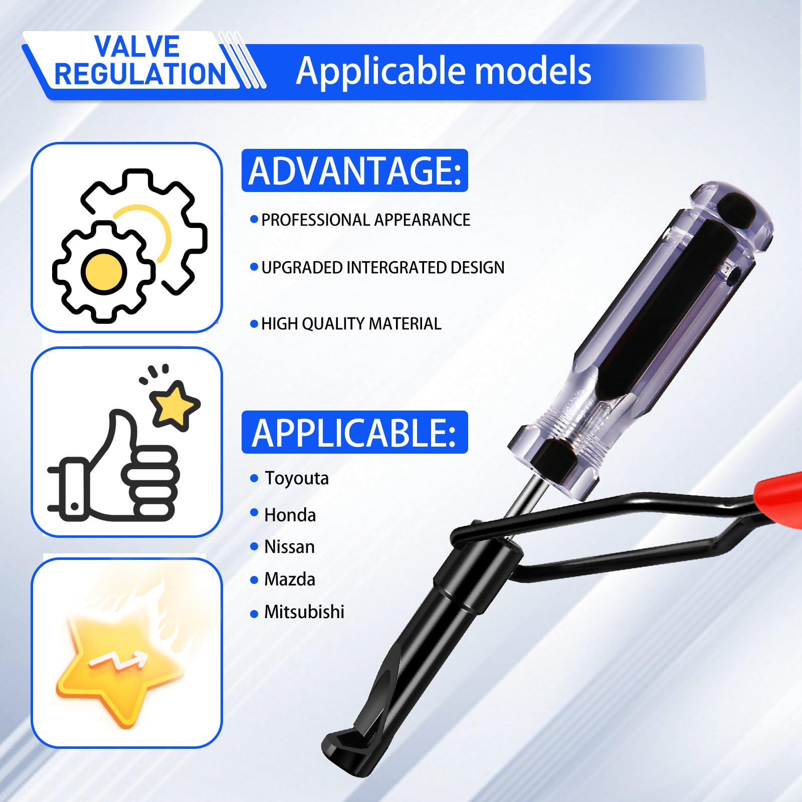 Lizenoz chrome-vanadium construction delivers durable high-torque performance.
