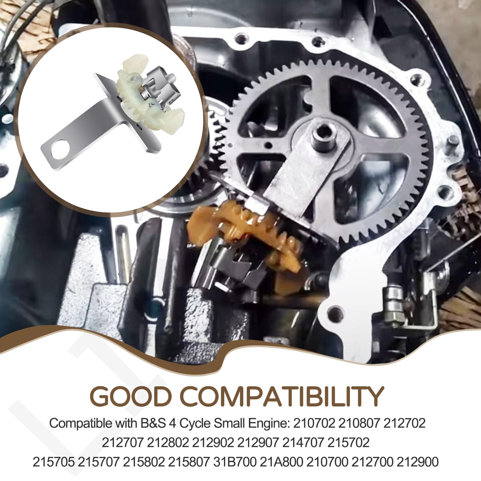 LIZEWEI assembly parts: camshaft, crankcase gasket, oil seal, gasket, and rods