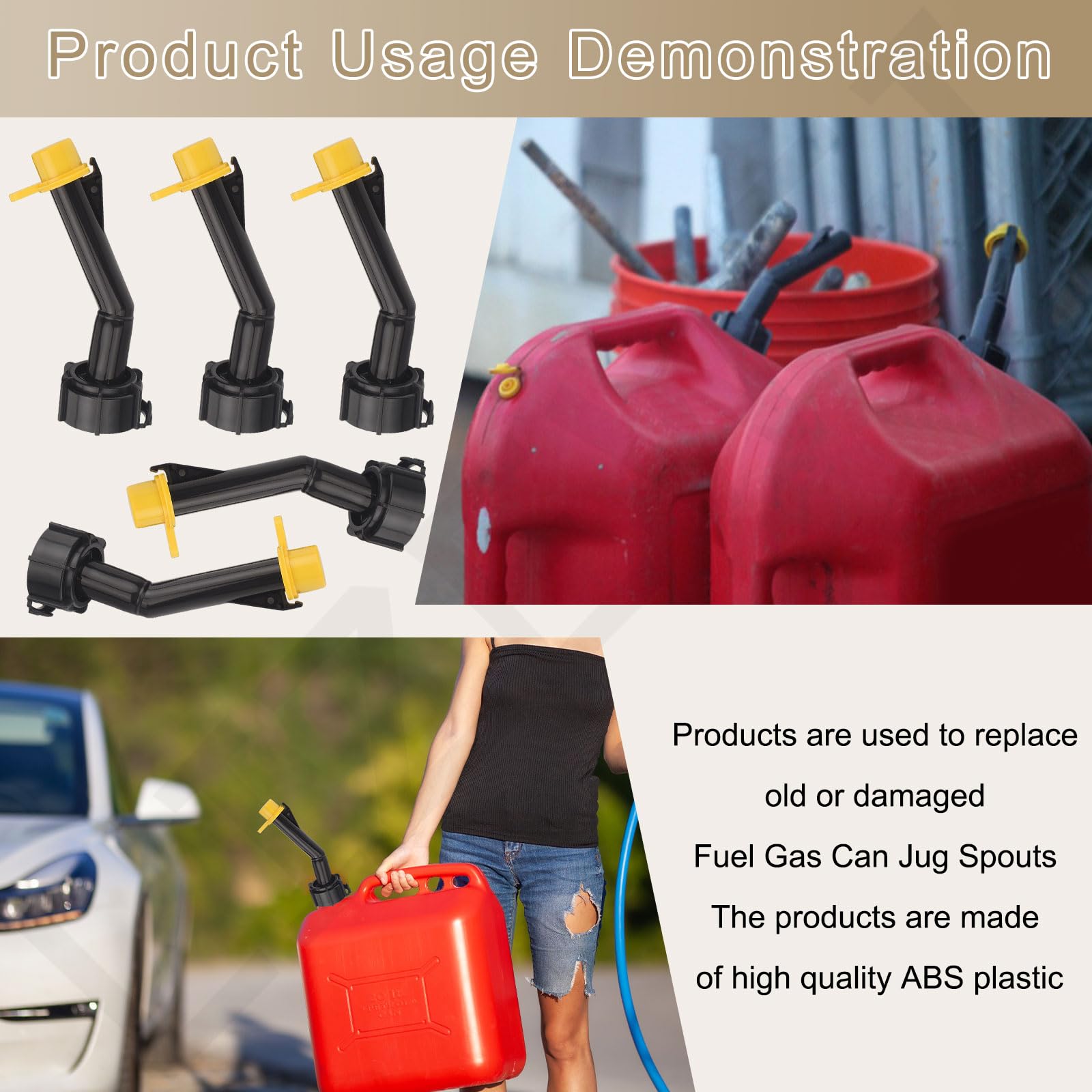 LIZEWEI secure locking nozzle design helps prevent leaks.