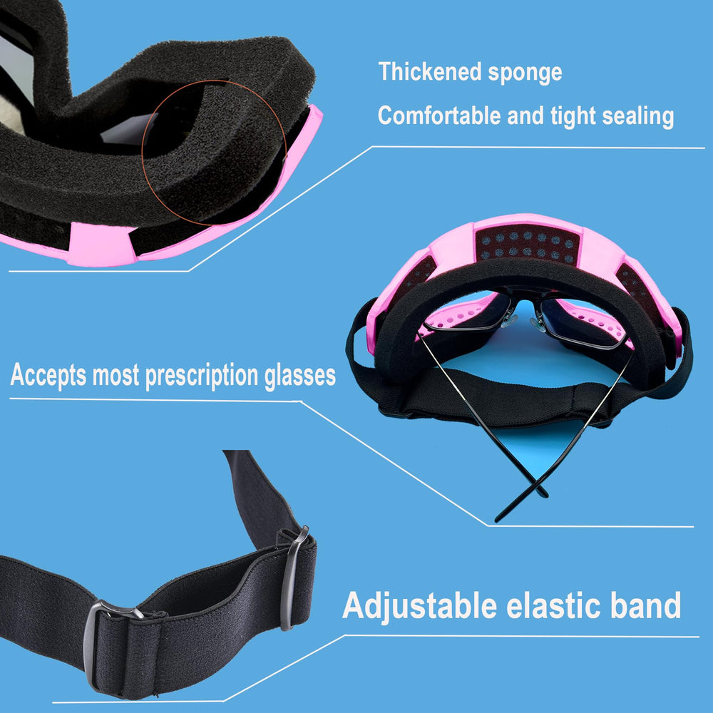LJDJ dust and wind blocking to shield your eyes on rough trails