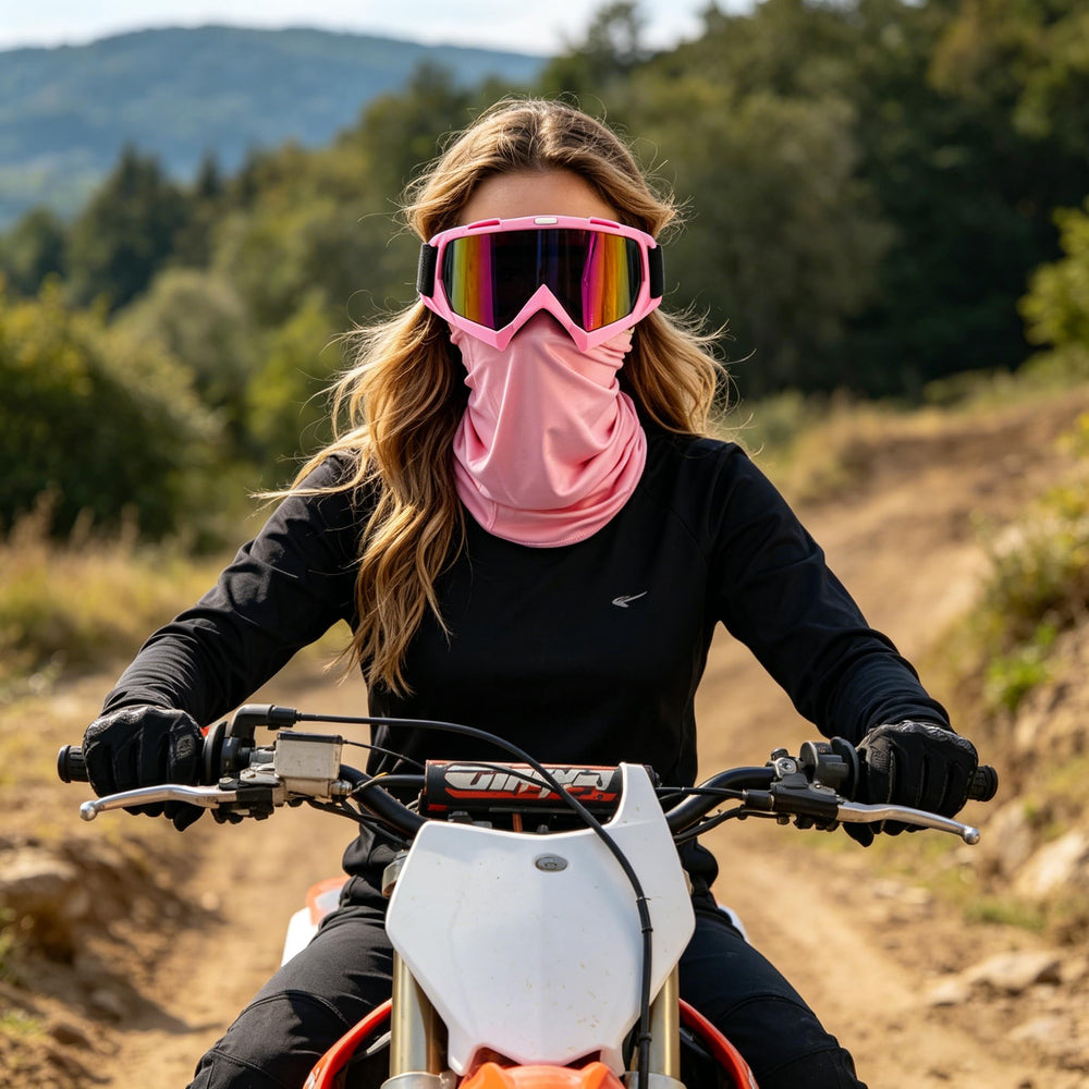 LJDJ goggles feature colorful lens with UV protection for sunny days