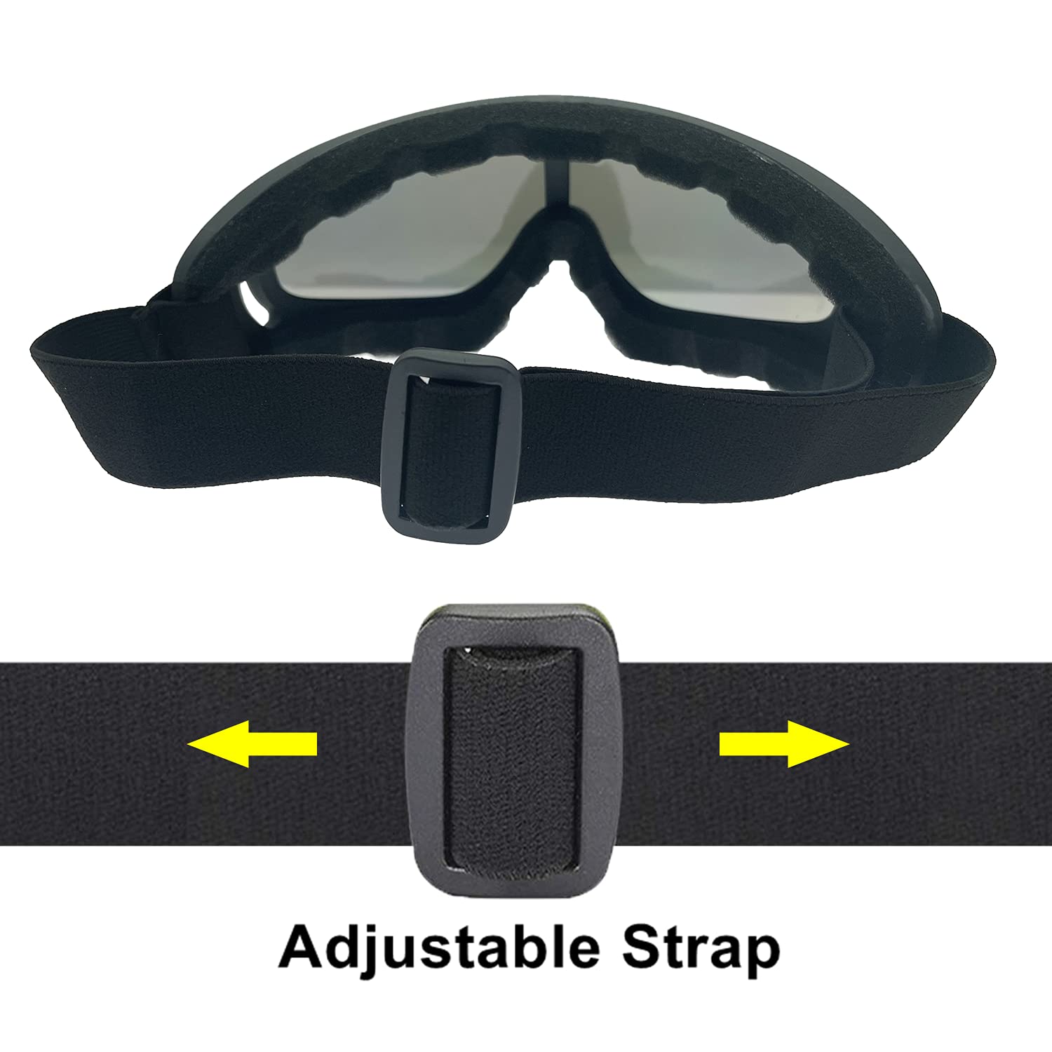 LJDJ ABS frame with tough lens guard against wind and dust.