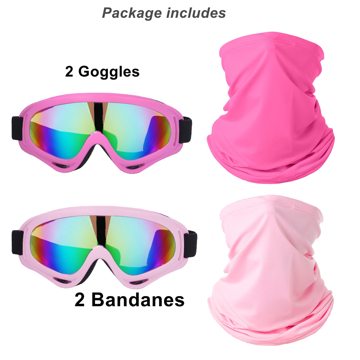 LJDJ goggles dual-pack worn by rider during dirt bike adventures.