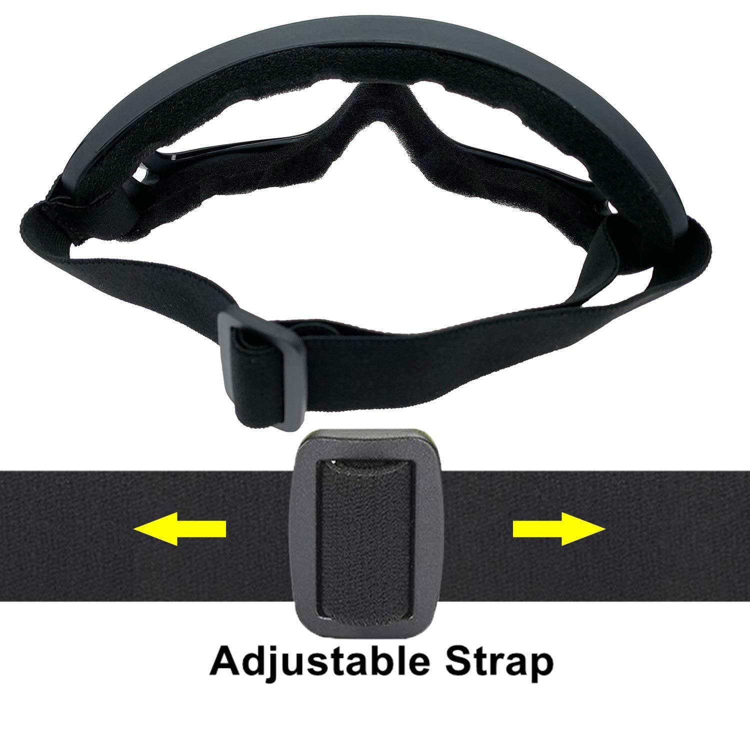 LJDJ neck gaiter mask with goggles demonstrating versatile wear.