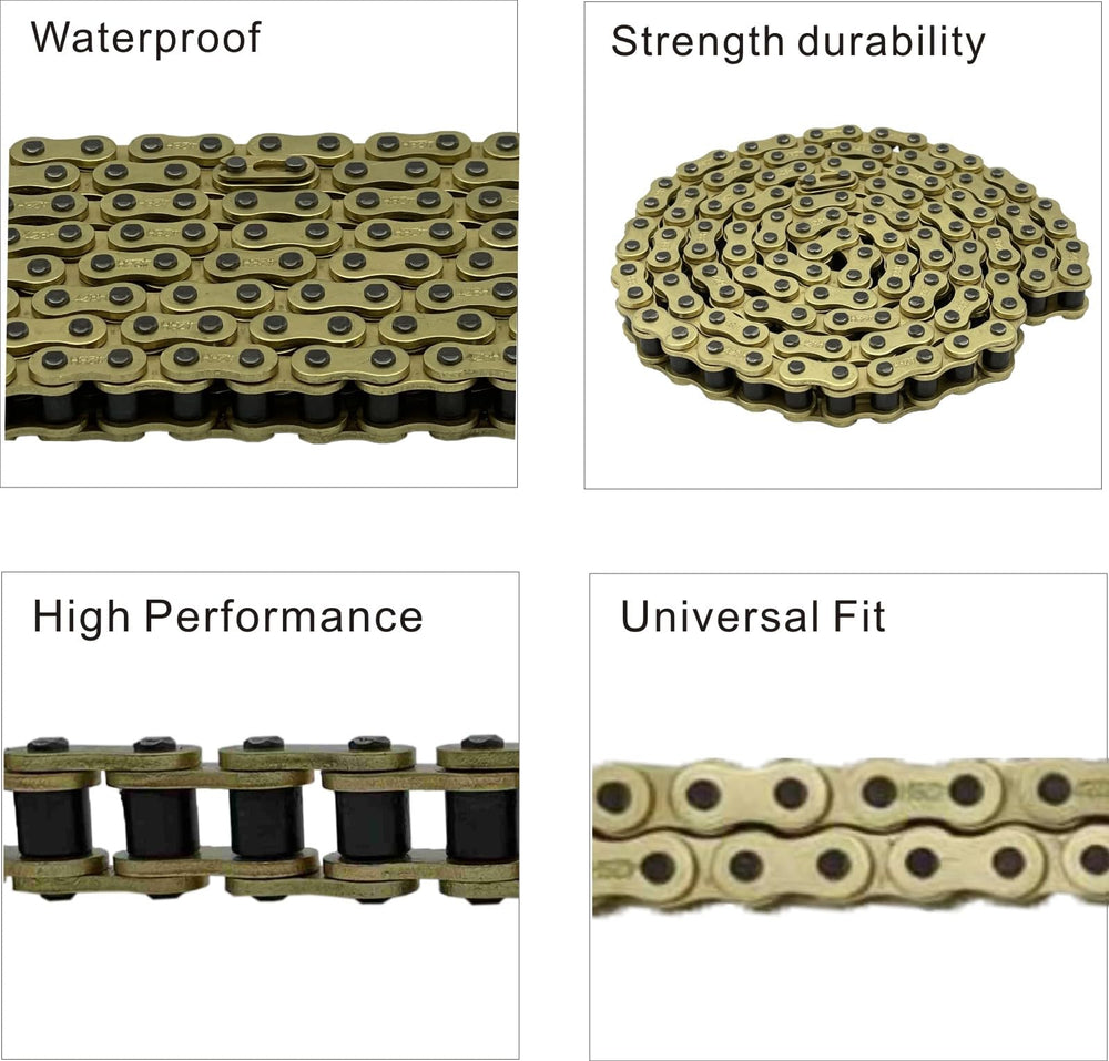 LKSM 428H gold chain connectors for reliable joining and easy maintenance