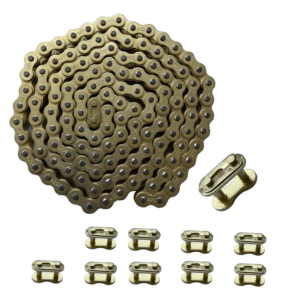 LKSM gold finish on chain provides visible, durable aesthetics