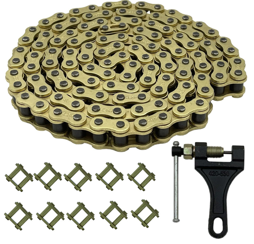 LKSM packaging contents showing chain, breaker, and connector links