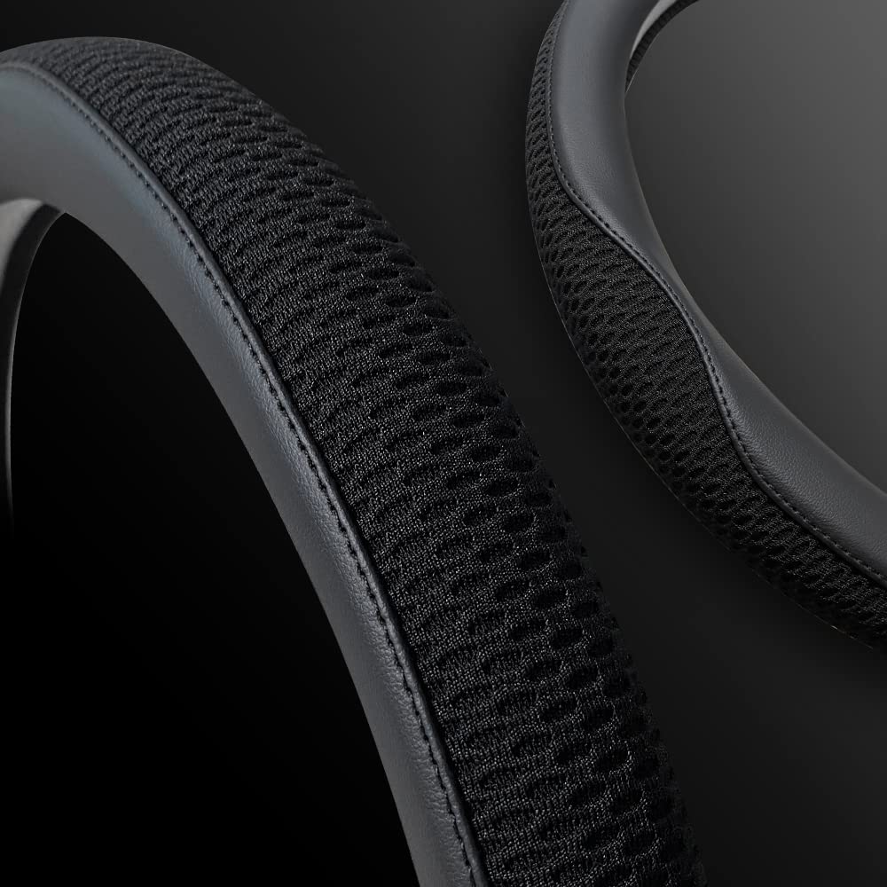 LKWLIKEI non-slip inner plaid keeps the wheel stable during drives