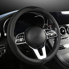 LKWLIKEI 15-inch steering wheel cover for improved grip and comfort