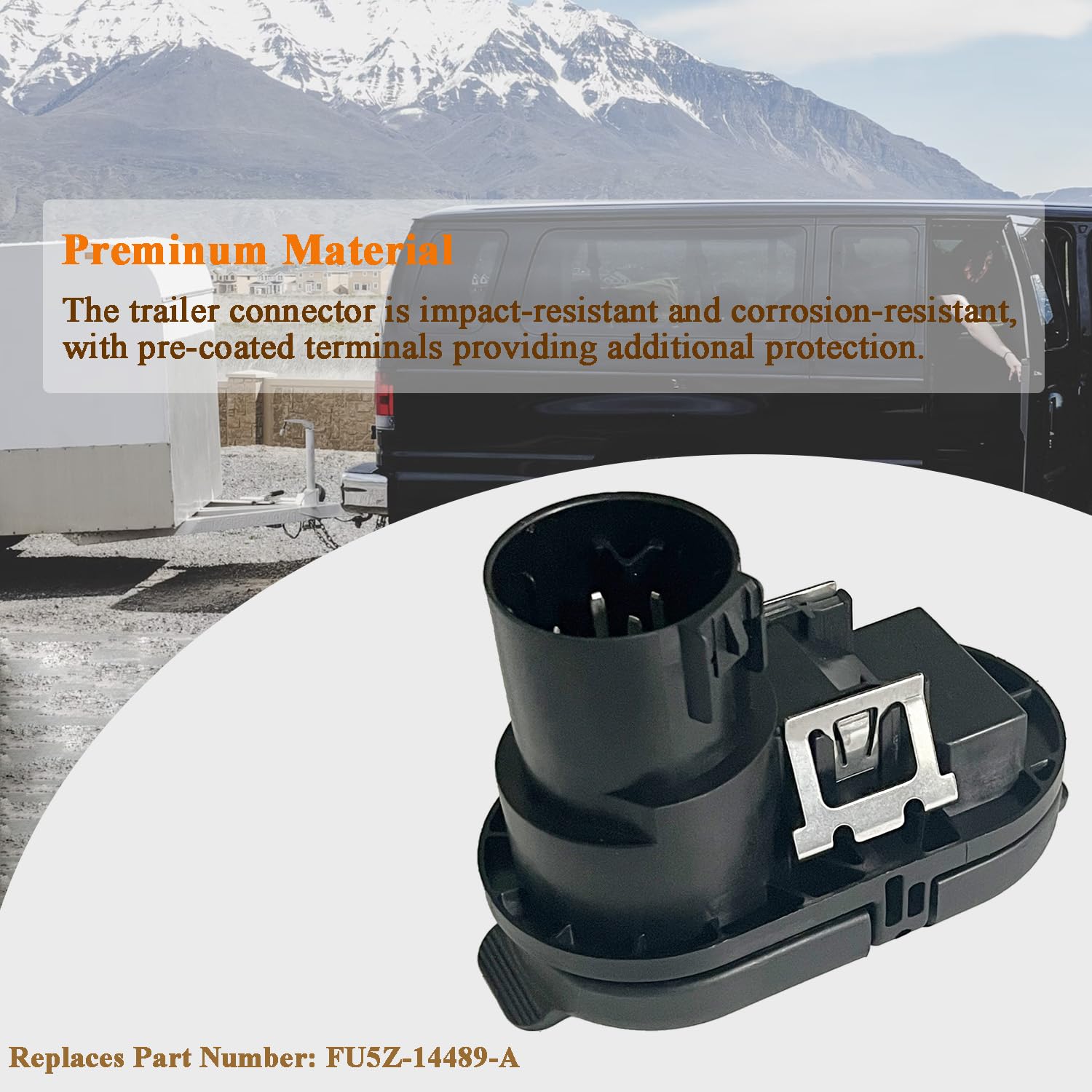 LLANNDER ABS housing and pre-coated copper terminals ensure reliable conductivity
