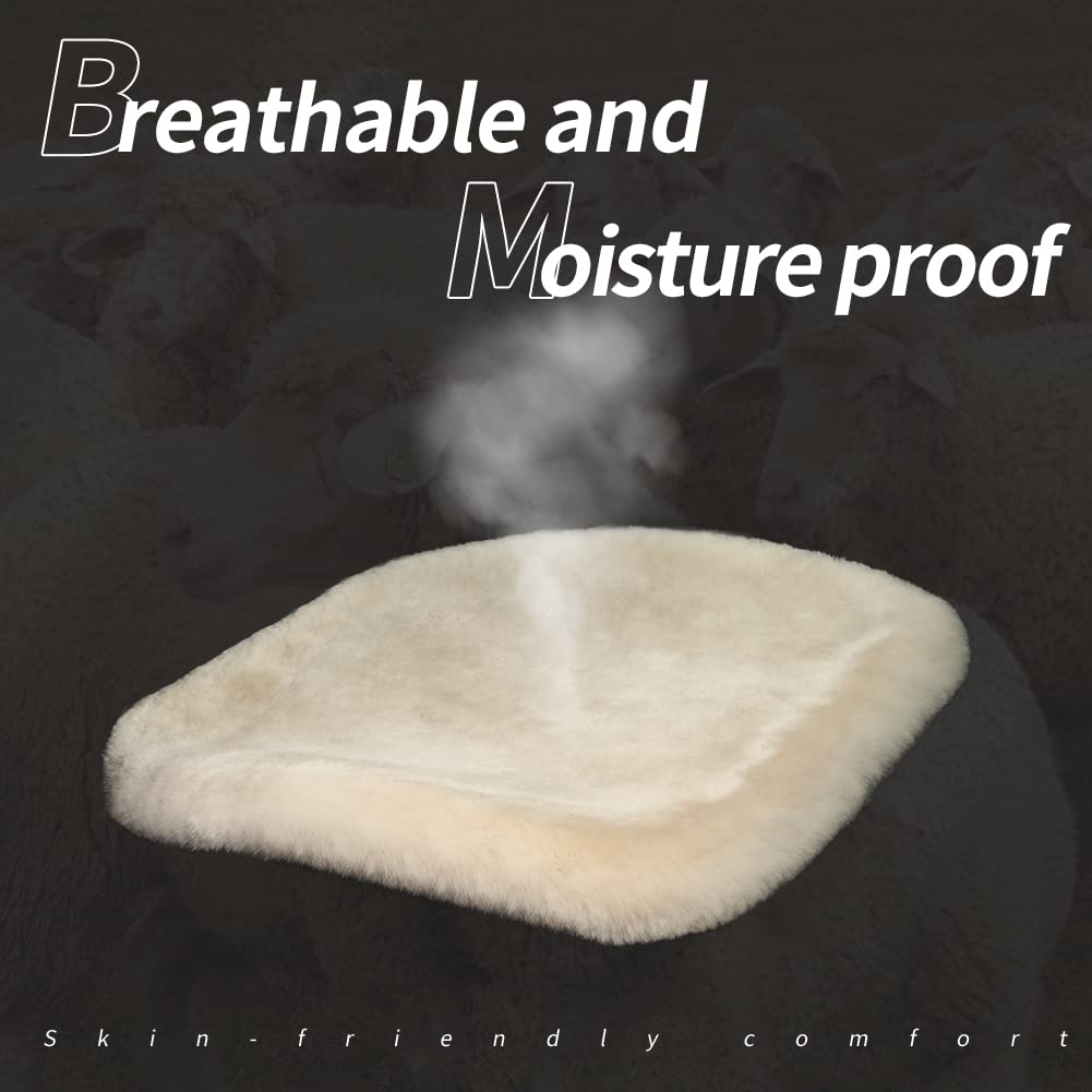 LLB close-up wool texture showing plush fibers and elasticity