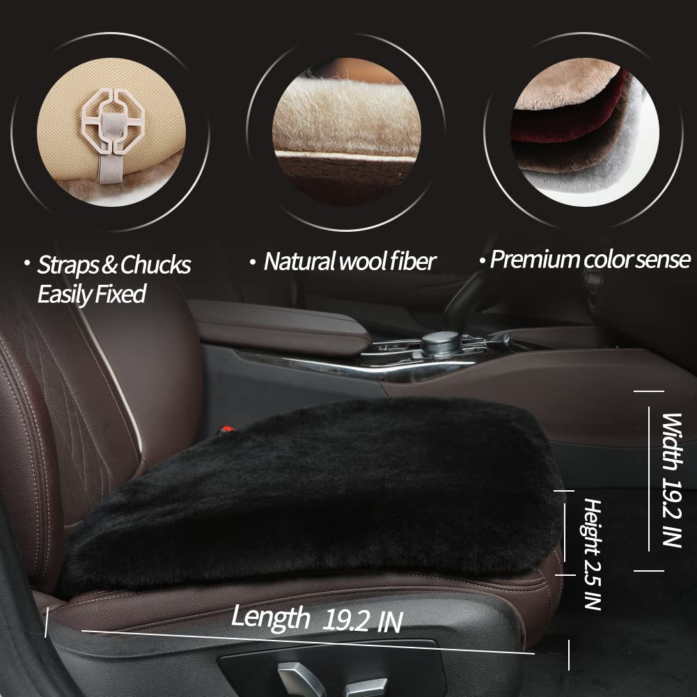 LLB cushion with strap and plates for quick, stable installation