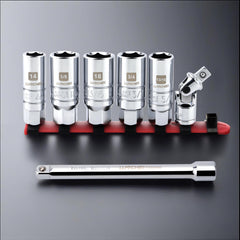 LLNDEI spark plug socket 18mm with robust grip for secure removal.