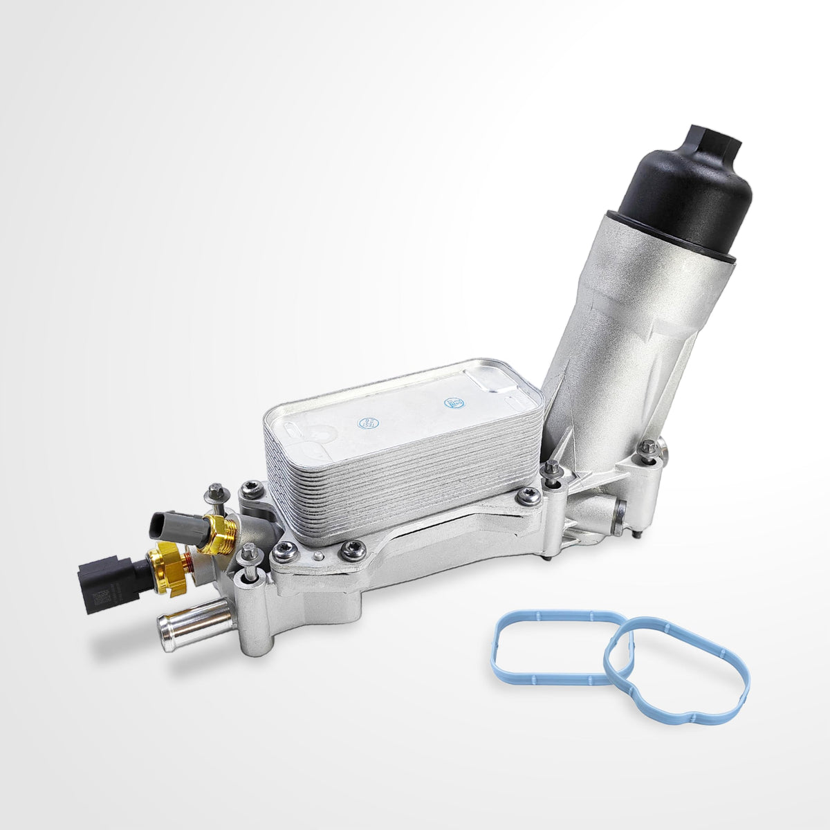 LLNSEAUTO aluminum engine oil cooler assembly enhances heat management for 3.6L engines.