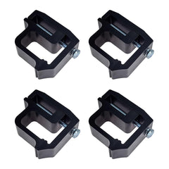 LLNSEAUTO black-truck-cap-mounting-clamps-pack secures camper shells on compatible pickups.